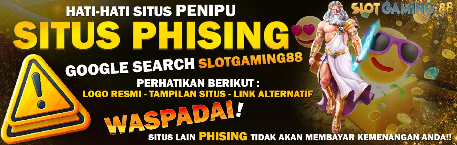 WASPADA TERHADAP LINK PHISING